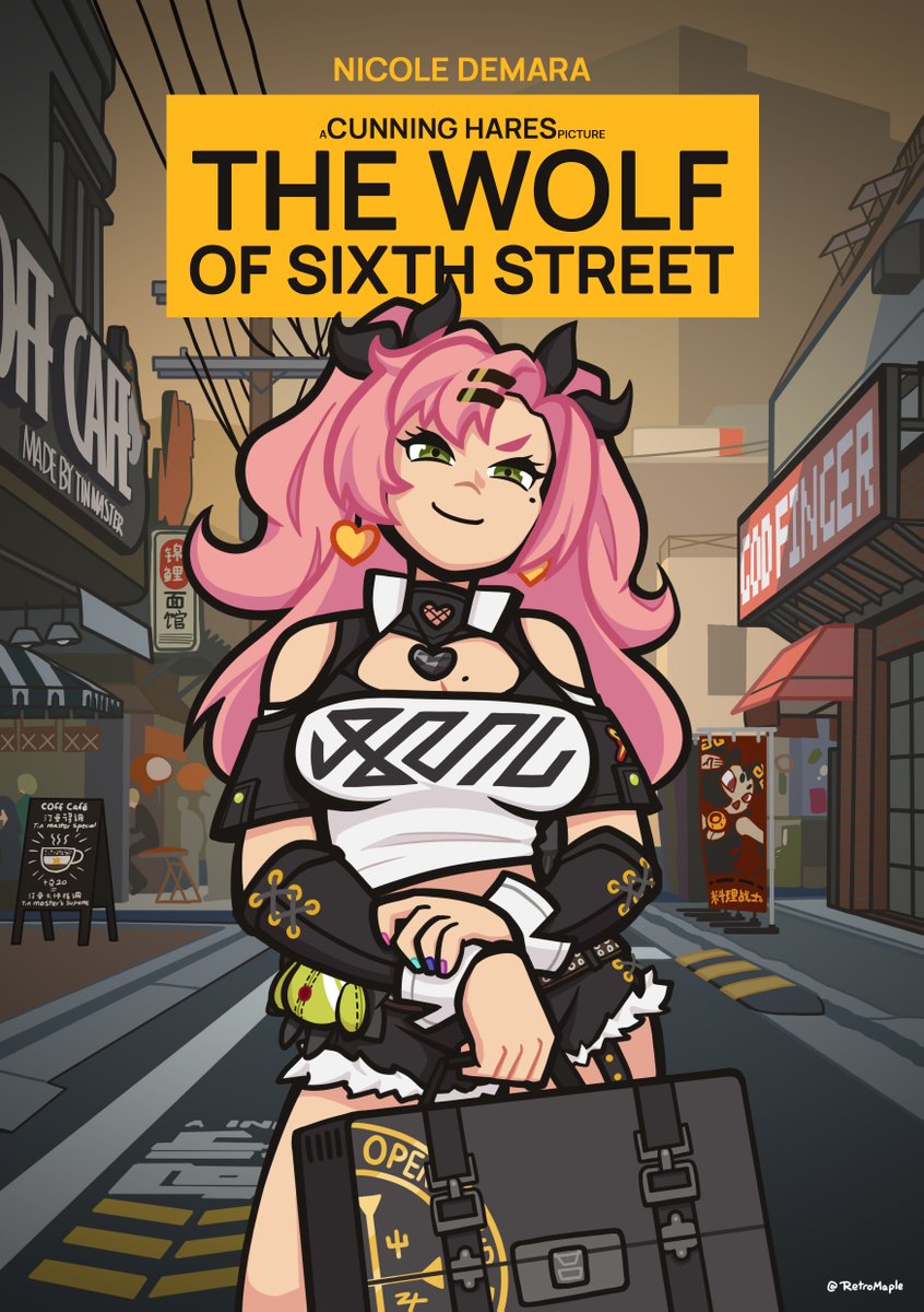 retromaple_'s tweet photo. New Eridu's #1 Businesswoman
The Wolf of Wall Street, but Nicole Demara
#zzzero #Dripfest2025 #zzzS2Fanart https://t.co/qqTGZ7o3fA