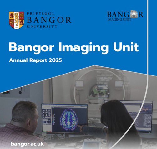 BangorImaging's tweet image. We are pleased to share the Bangor Imaging Unit (BIU) Annual Report for 2024/2025, which shines a light on recent updates and achievements, and to unveil our renewed BIU website (where the report can be found)
bangor.ac.uk/bangorimagin...
#research #wales
@BangorUni @PsychBangor
