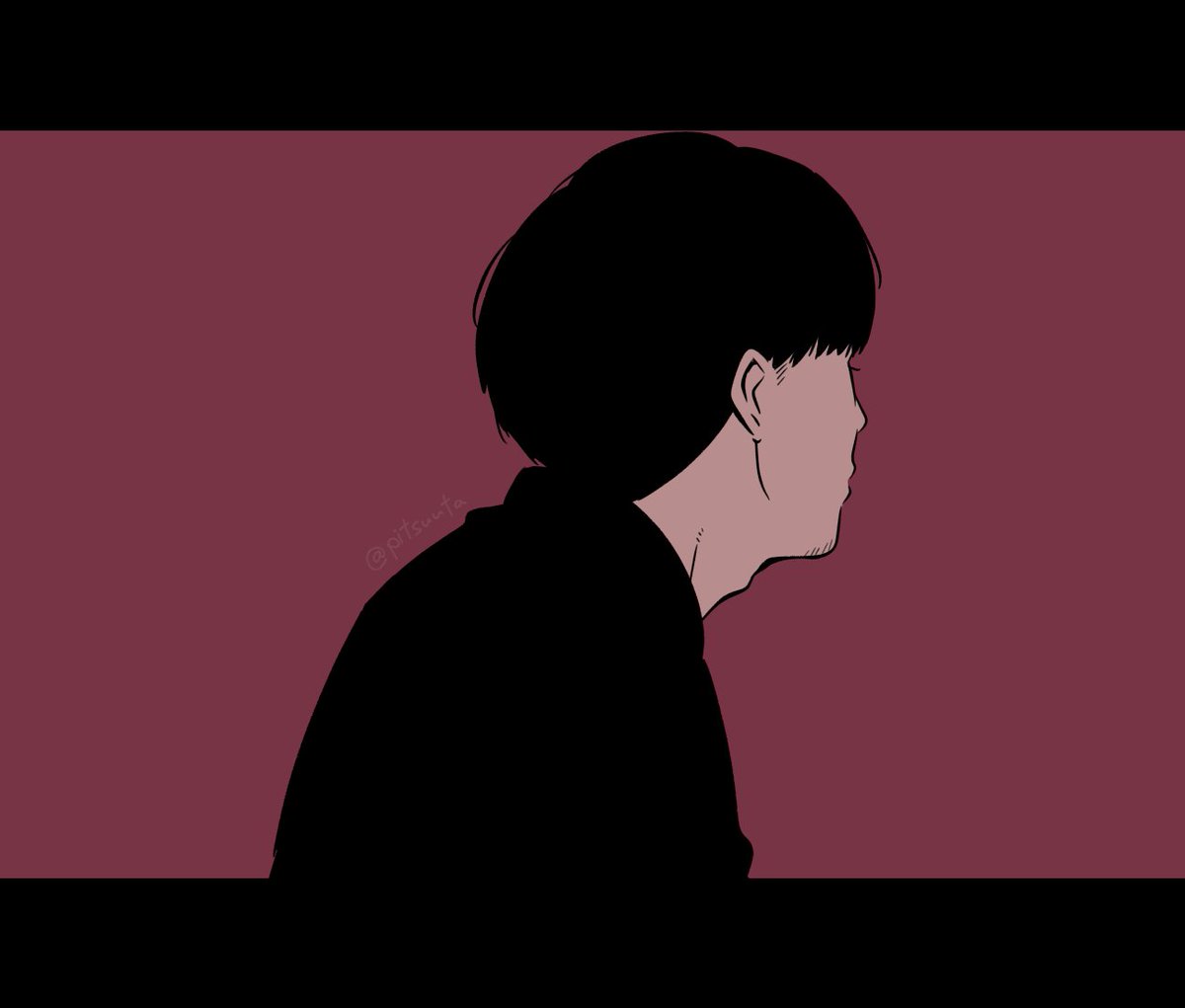「頭の形……」|葵しずなのイラスト