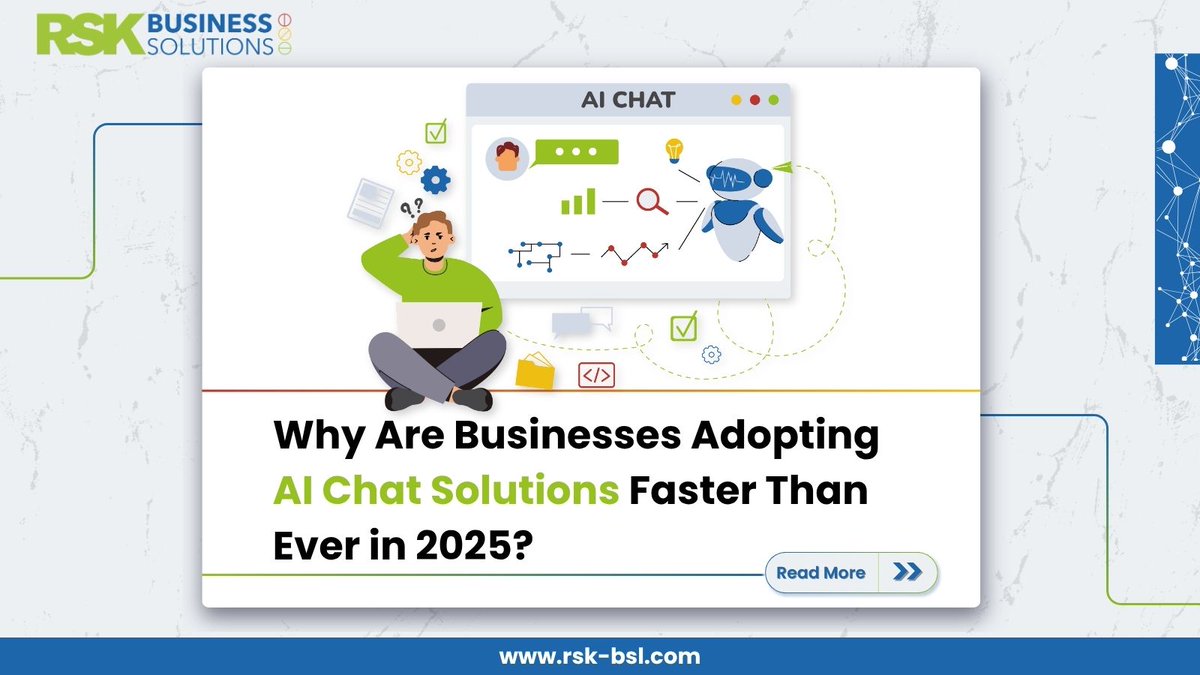 Your customers aren’t waiting, why should you?

AI chat adoption is surging in 2025 as businesses race to meet demand for fast, round-the-clock support. It’s efficient, scalable, and already changing how customer service works.

rsk-bsl.com/blog/why-are-b…

#AI #CustomerExperience