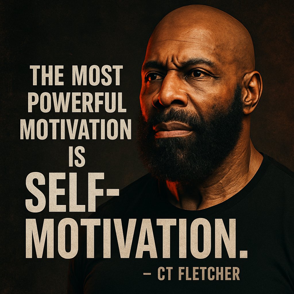 GrindThe0ry's tweet photo. “The most powerful motivation is self-motivation.” — CT Fletcher
No crowd. No cheer. No hype.
You vs. you.
And that’s enough.
#CTFletcher  #Discipline https://t.co/QsMjah5qNS