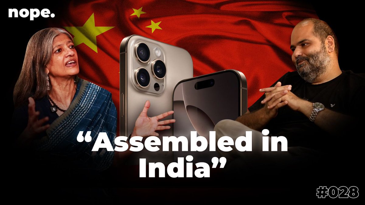 kunalkamra88's tweet image. Episode 28 | Nope | Why is the size of china 5 times our economy
| youtu.be/x0OKrcBFGK8