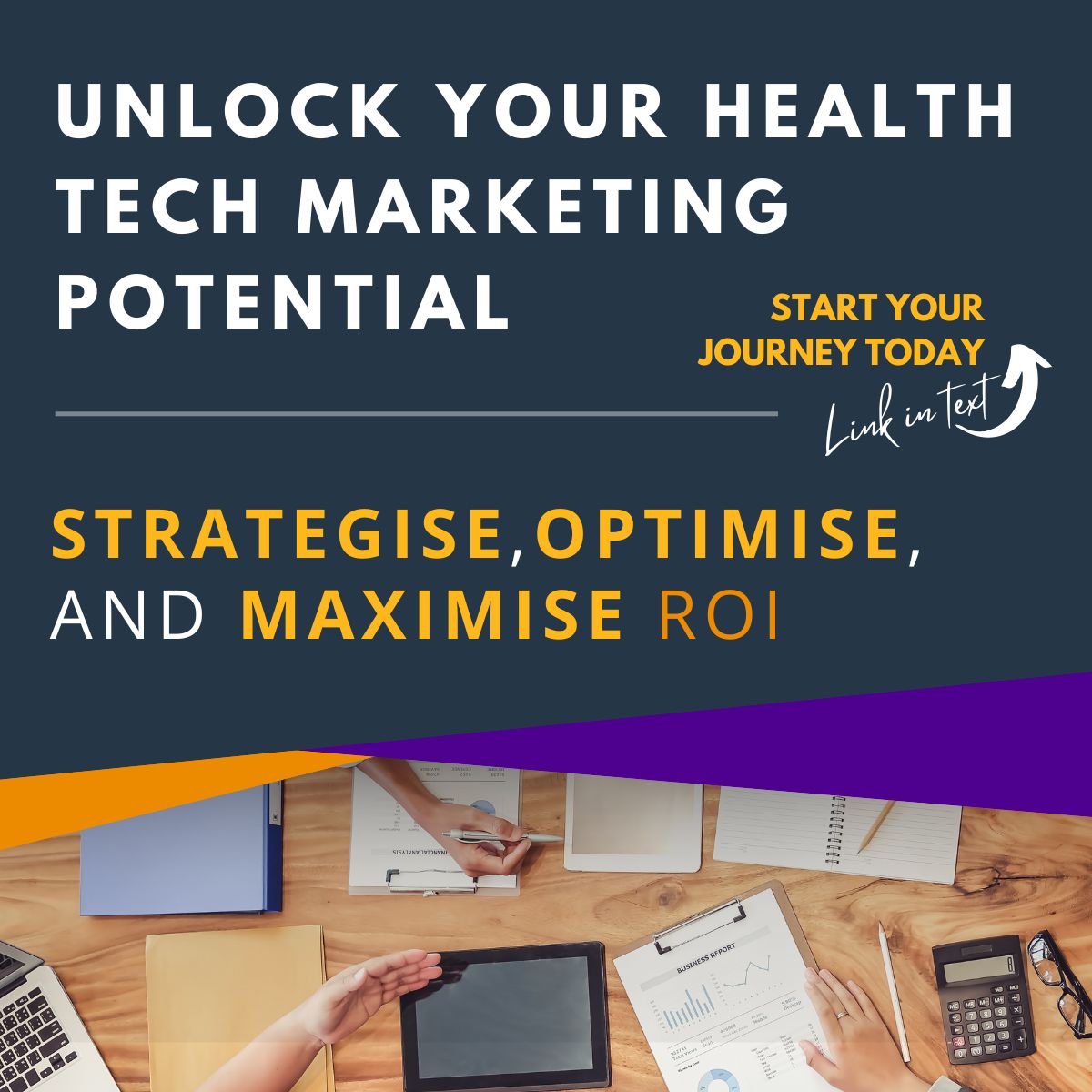 🚀 Ready to elevate your health tech marketing? It's time to strategise, optimise, and maximise your ROI! Let's cut through the noise together and get your innovation the attention it deserves. 

bit.ly/2024-health-te…

#HealthTechMarketing #Innovation #ROI #NHS