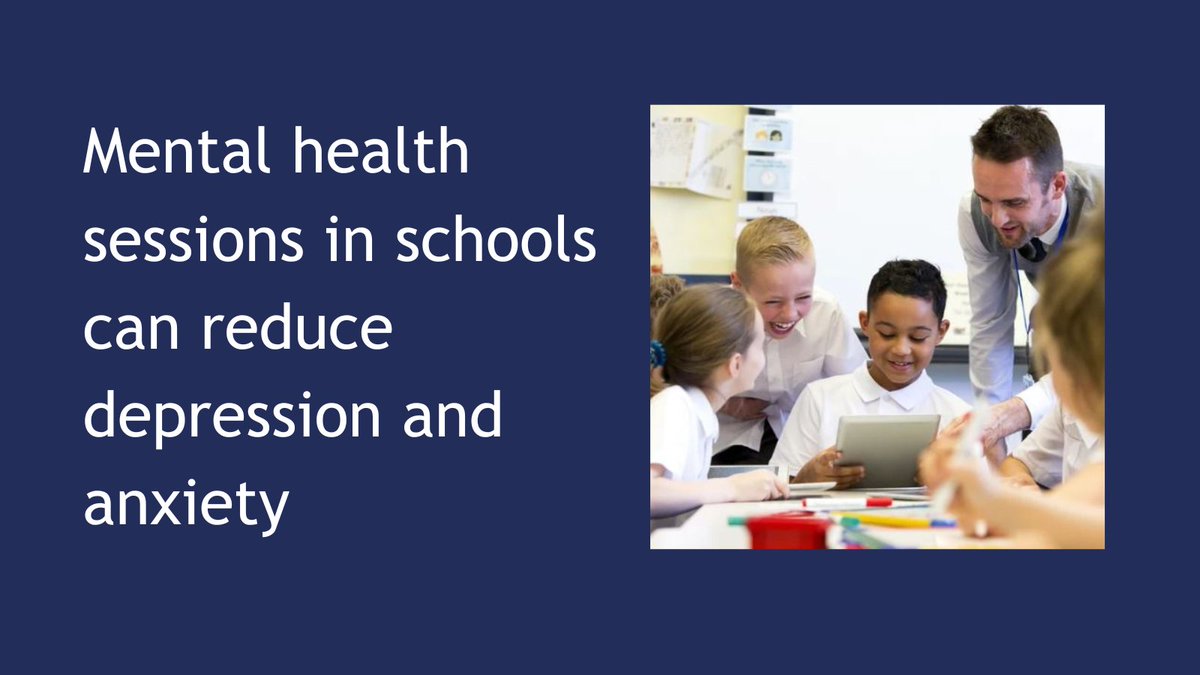CORCcentral's tweet image. Following a literature review, researchers from Anna Freud & UCL reveal benefits of whole-class #mentalhealth sessions in #schools.
See this blog, with links to research 👇🏽
orlo.uk/Bb54y
@AFNCCF
@ucl