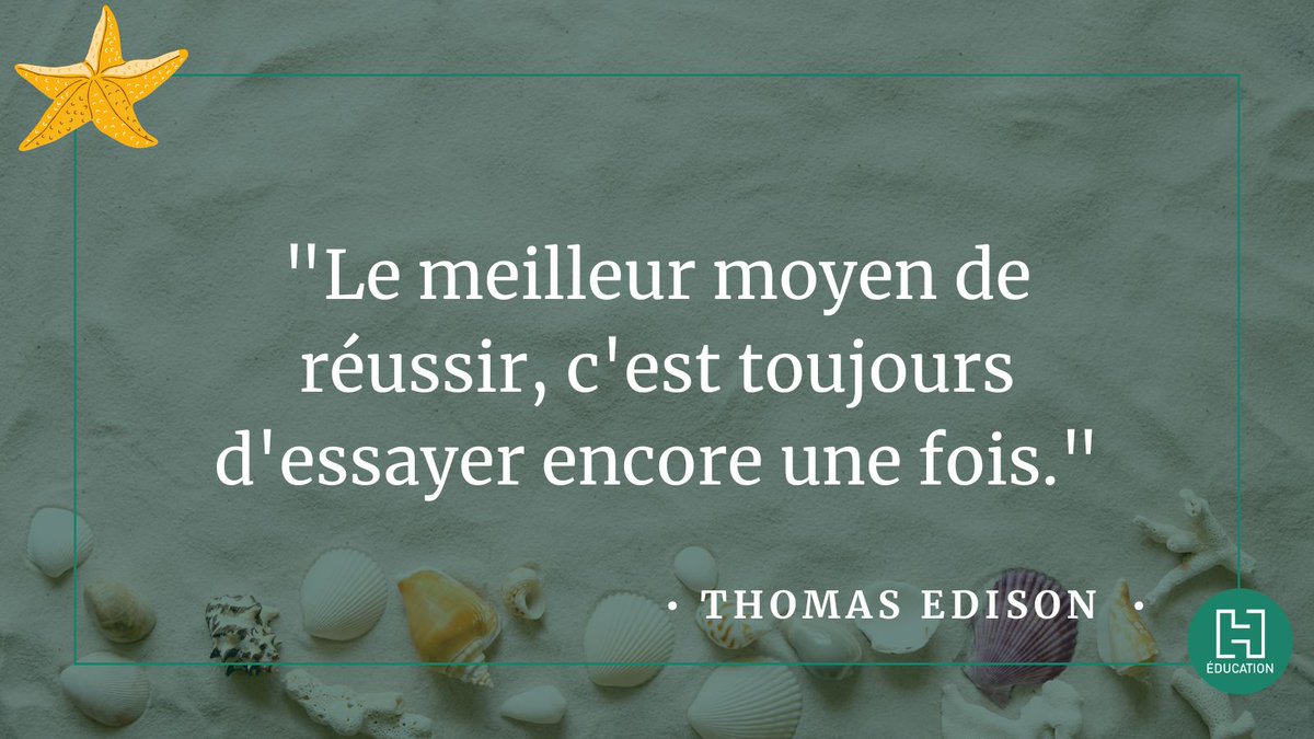 #LundiCitation 
Profitez bien de vos vacances ! ☀️