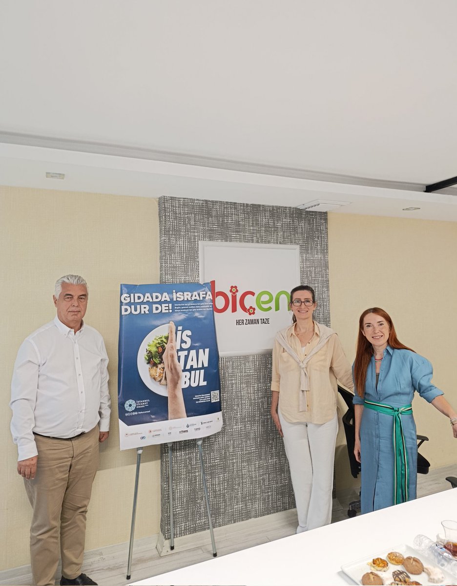 İTO tarafından hayata geçirilen Gıdada İsrafa DUR de İstanbul projesinin yeni eğitimini Biçen Market Genel Müdürlüğü'nde şube ve bölge müdürlerinin katılımı ile gerçekleştirdik. 
Detaylar⬇️

gazeteekonomi.com/bicen-markette…

#gıdadaisrafadurde