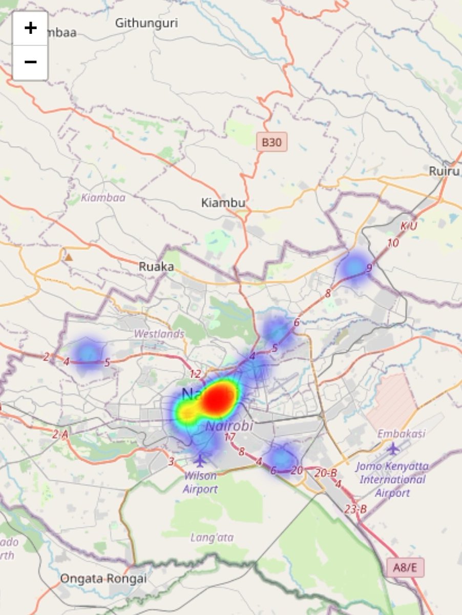 KiyoNganga's tweet image. SITUATION REPORT
Date: Monday, 7 July 2025
Time: 09:15 EAT
Location: Nairobi County, Kenya
Source:@ASCIsecure Field Monitors | OSINT

---

OVERVIEW:
As of early Monday morning, security agencies in Nairobi have implemented extensive road closures and deployed personnel across key…