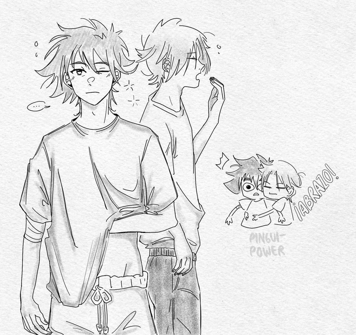 PinguiPower31's tweet image. Tengo tantas cosas que quiero dibujar pero me gana la flojera y solo me dan ganas de dormir 🥹.