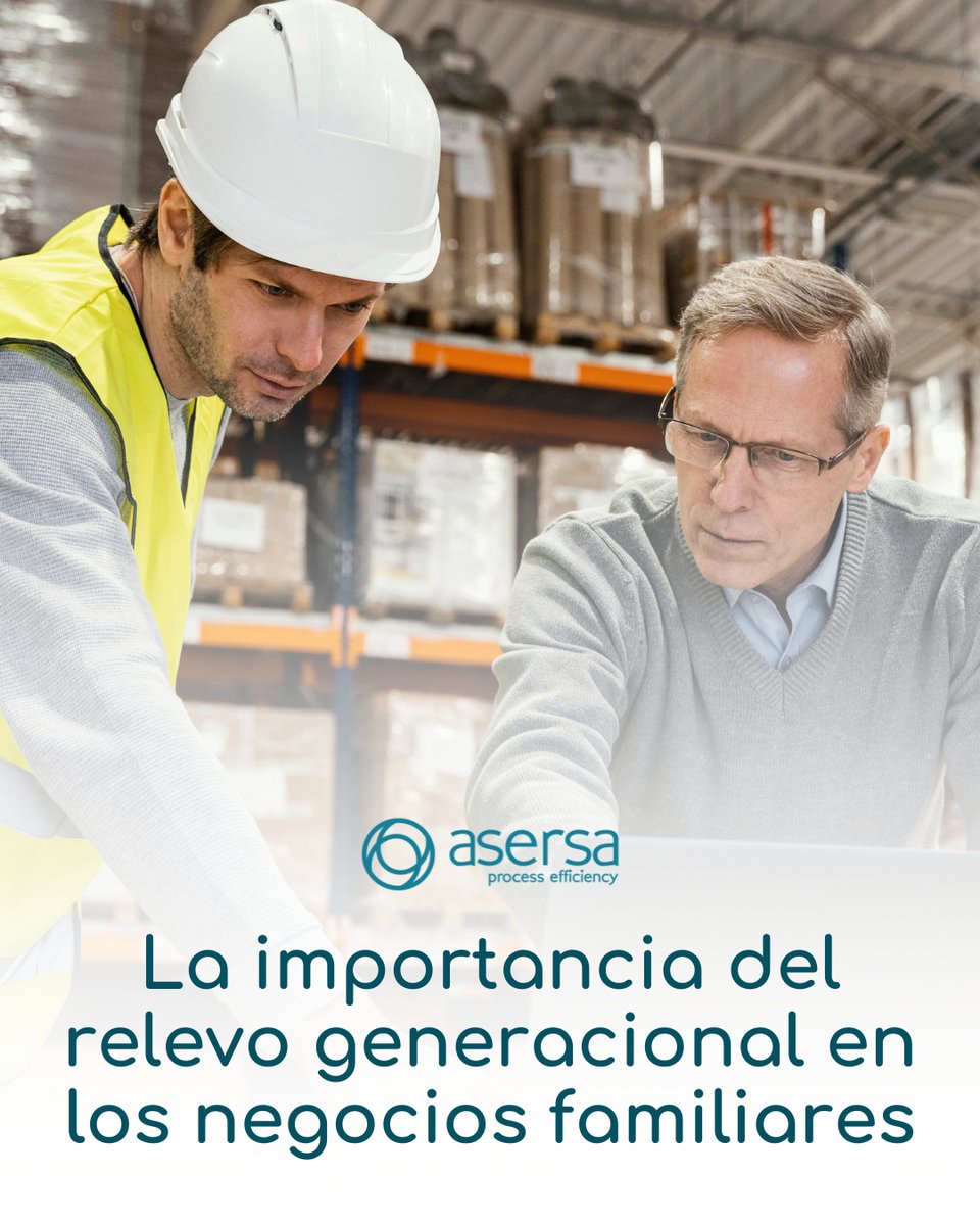 👨‍👩‍👧‍👦 El relevo generacional es clave para la continuidad de los negocios familiares. La experiencia se combina con nuevas ideas para mantener el negocio relevante y competitivo 🚀🚀

#RelevoGeneracional #EmpresasFamiliares