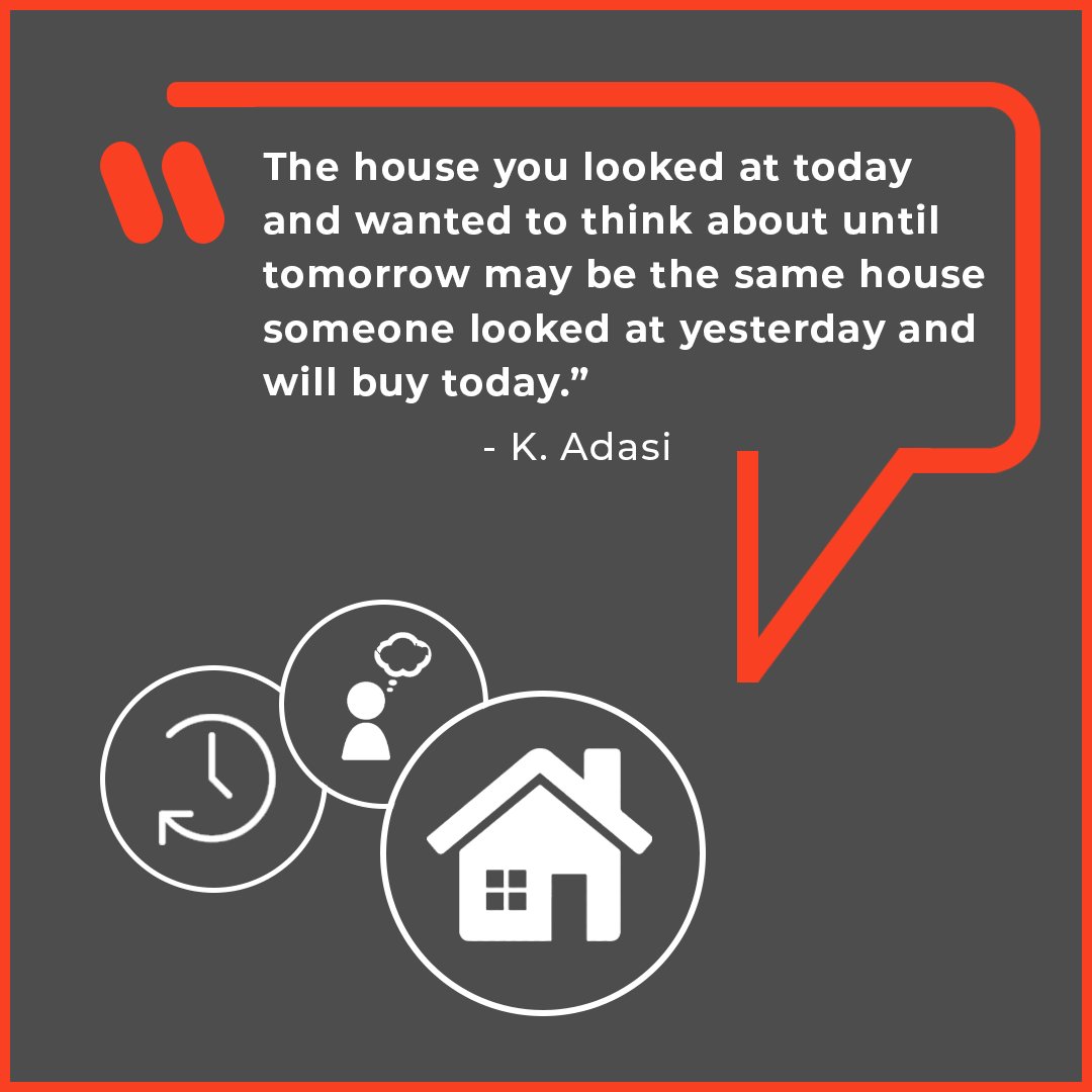 An interesting quote from Koki Adasi about not waiting around when new opportunities present themselves. Would you agree?

#quoteoftheday #quotes #motivation #propertymangement #estateagent #property