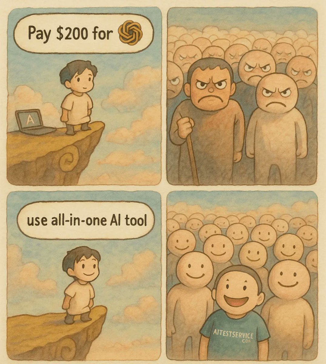 AIwithGhotai's tweet image. 🚨 BREAKING: Google Veo 3 &amp;amp; Kling 2.1 are now live on GlobalGPT!

You can now access ChatGPT, Claude, Midjourney, and 80+ top models all in one place.

Let me show you how👇