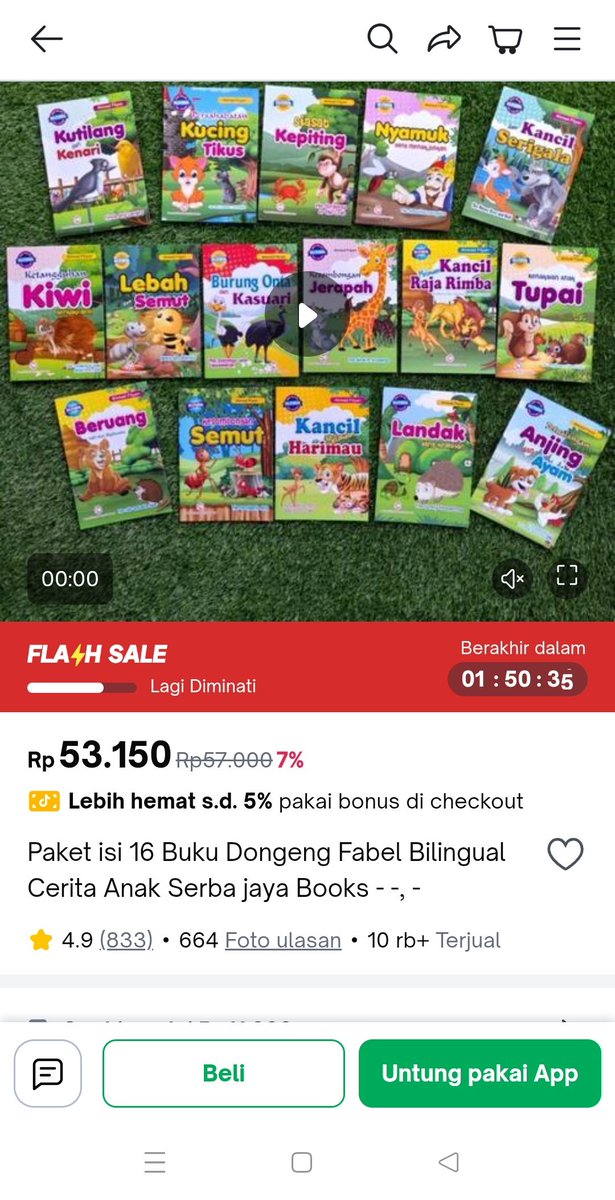 lala41111's tweet photo. sayang kalau tokped ini lagi ada event danBaru ngeh voucher diskon 5% bisa ditumpuk wkwkw 😭
Gaskeun di Tokopedia 77 Plus Festival https://t.co/mCDy3ZP9dg