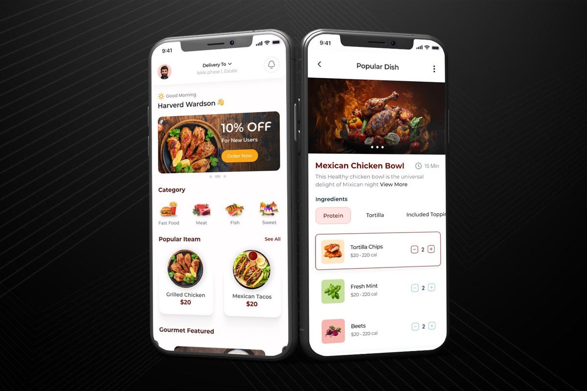 ByteEngineers's tweet photo. Check out letest Custom Food Delivery App Project. Visit us: https://t.co/17C8tH7vQq https://t.co/QfvqQDgaHV