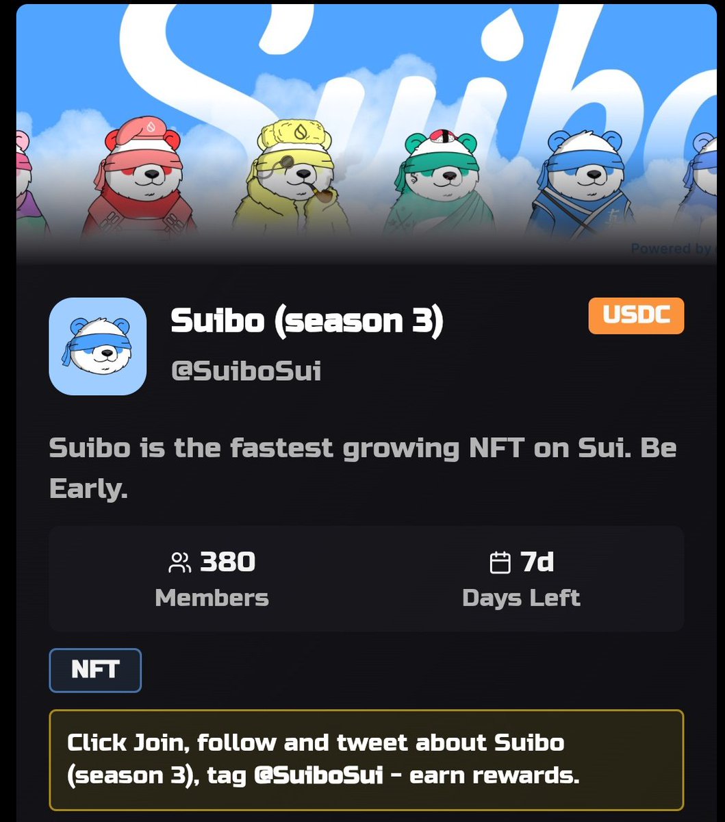 SuiChris_'s tweet image. 🚀 Join the @SuiboSui movement on @SuiNetwork! Mint vibrant Suifrens NFT collectibles & dive into a community-driven SocialFi ecosystem. Early growth phase—follow, engage & earn rewards with @GiveRep! Only a few days left to be part of this dynamic crypto art project! #DeFi #Sui