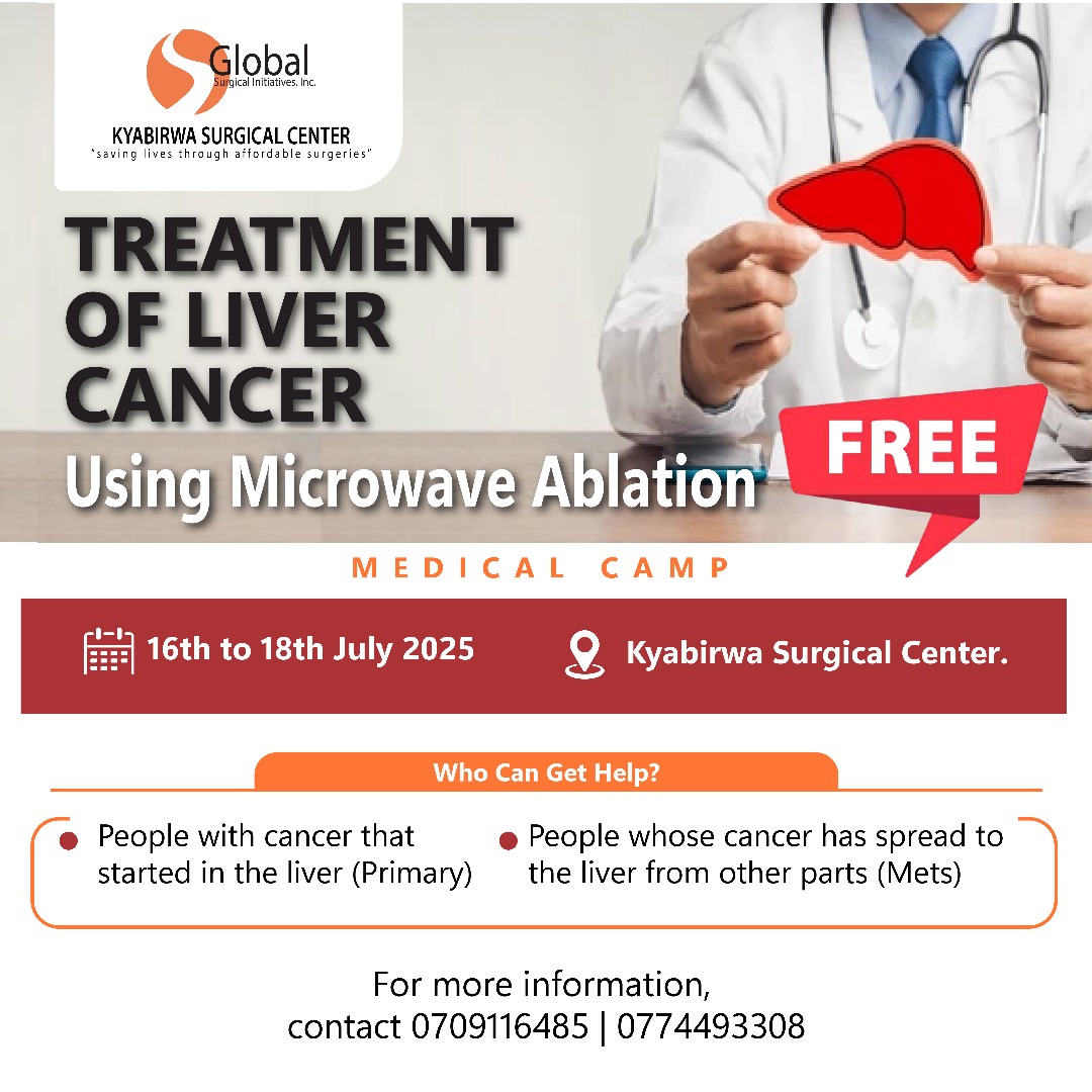 HAPPENING SOON!
FREE Treatment of Liver Cancer MEDICAL CAMP
#HopeAndHealing #LiverCancerAwareness #globalsurgicalinitiatives
