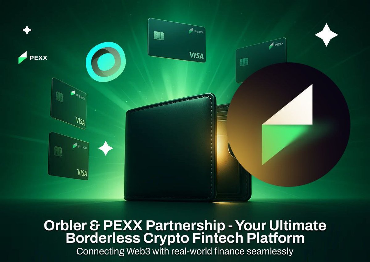 Orbler1's tweet image. 🌐 Announcing our partnership with @PEXX_Official 🤝

The borderless crypto fintech platform connecting Web3 &amp;amp; real-world finance! Manage crypto with quick off-ramping to 20+ fiat currencies, USD virtual accounts, and Visa card spending — all fast, secure &amp;amp; transparent. 

🌐…