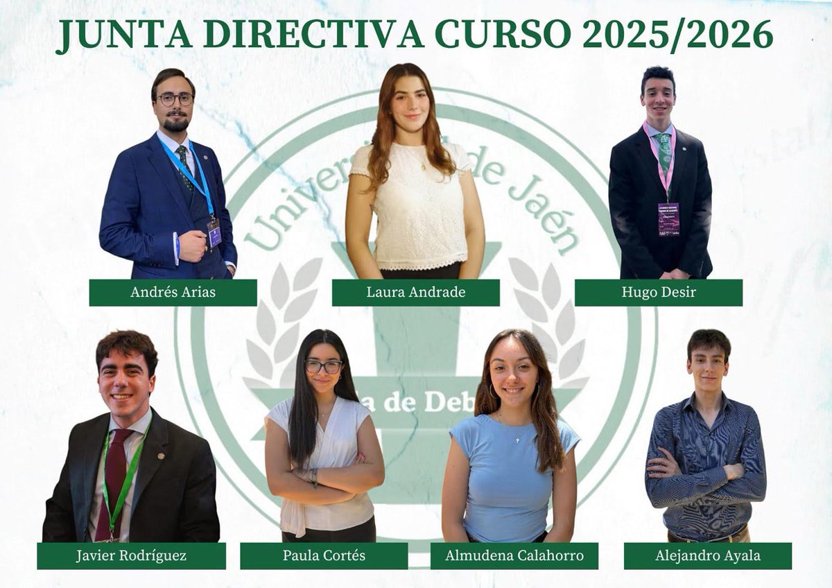 El Aula de Debate de la Universidad de Jaén presenta su nueva junta directiva para el curso 2025/2026

diariodigital.ujaen.es/formacion/el-a…