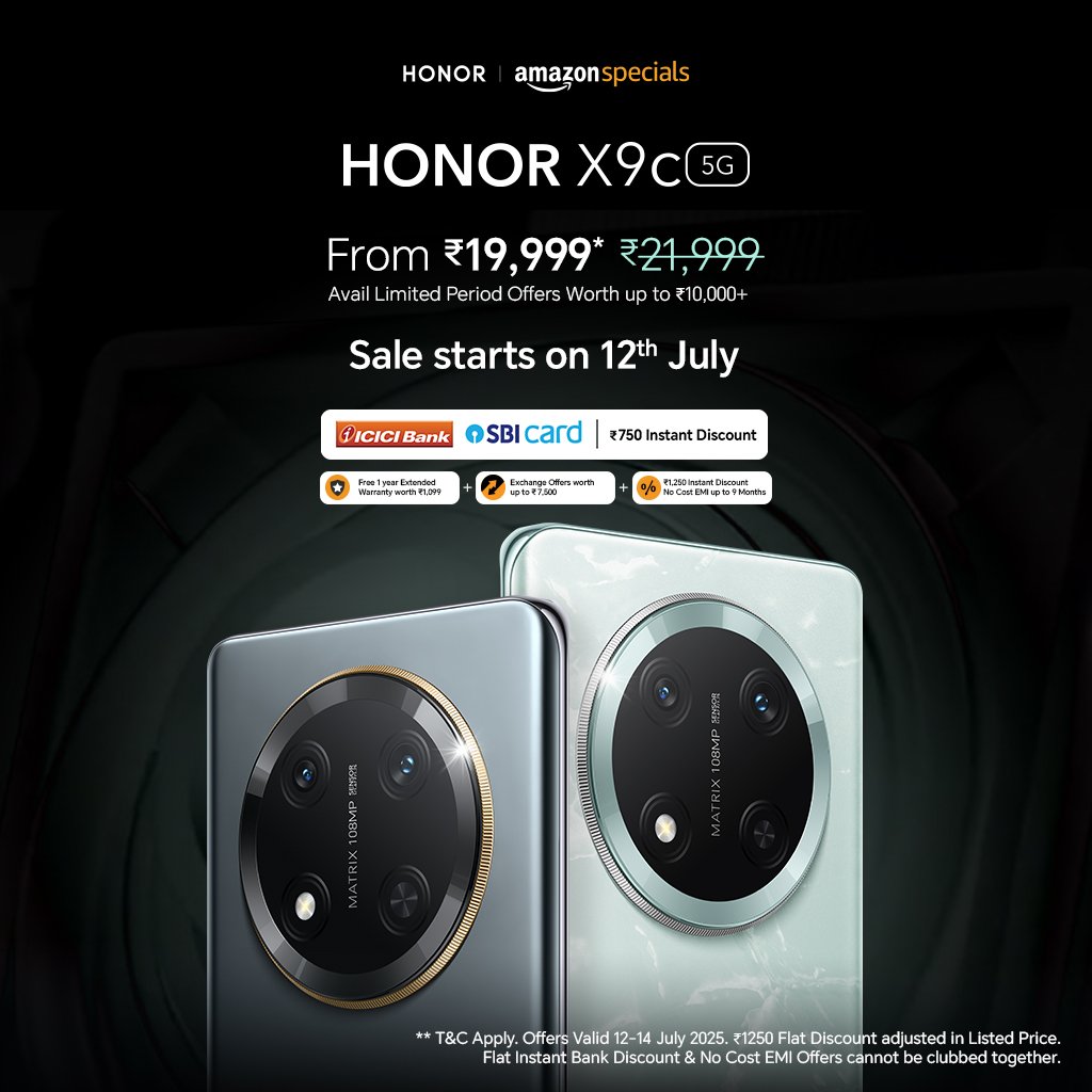 Honor X9c 5G launched