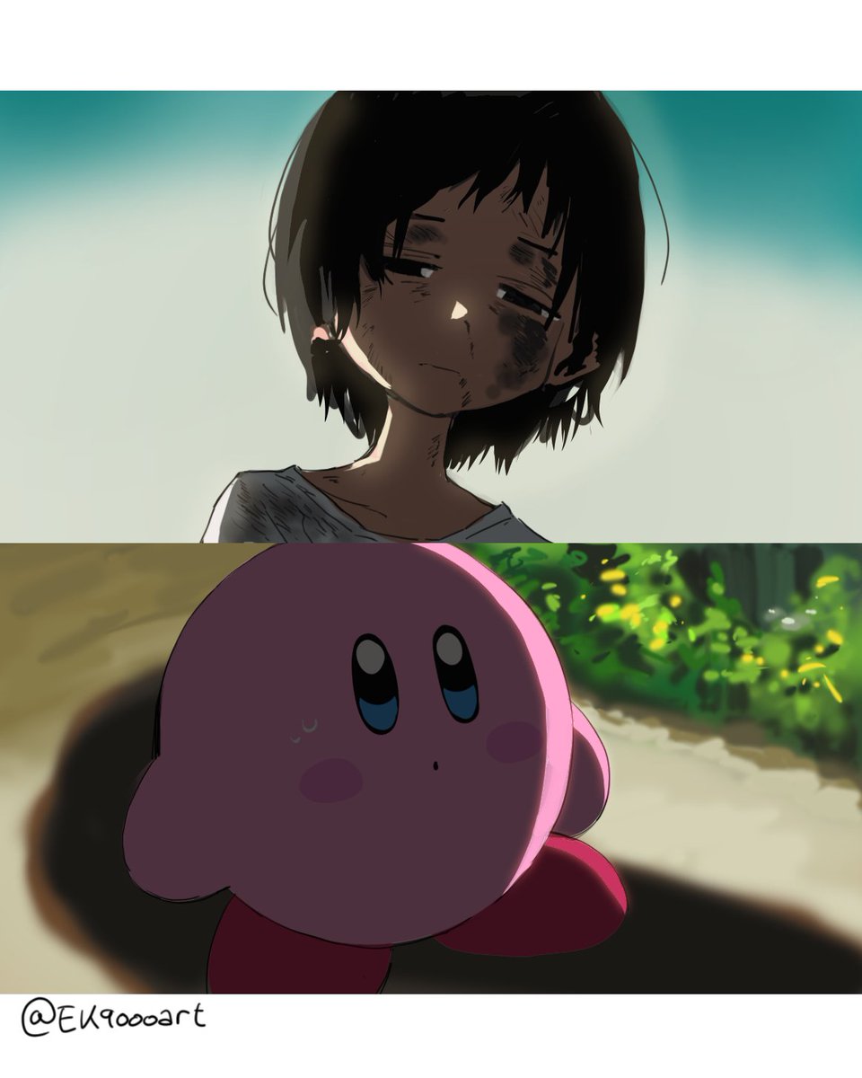 Ek9000art's tweet image. #タコピーの原罪 #Kirby