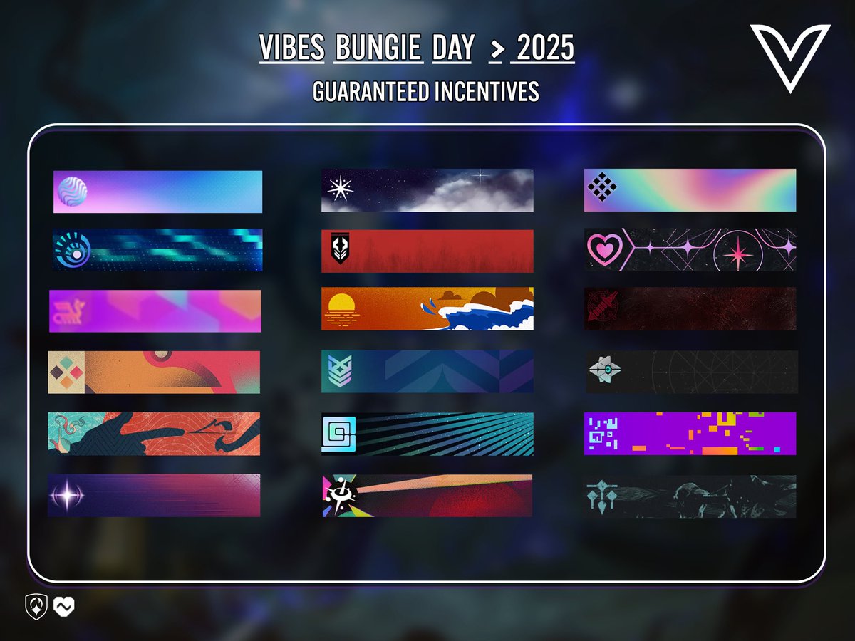 vibesxbl's tweet image. Happy Bungie Day! 🥳🎉💜
I’m fundraising again for this year’s Bungie Day fundraiser @tiltify with @BungieLove!
Have a TON of incentives! 👀🔥
Donate here: tiltify.com/@vibes/bungied…
Likes + RT’s appreciated, lets spread the word!
#Bungie #BungieDay #emblem #Destiny2Emblem…