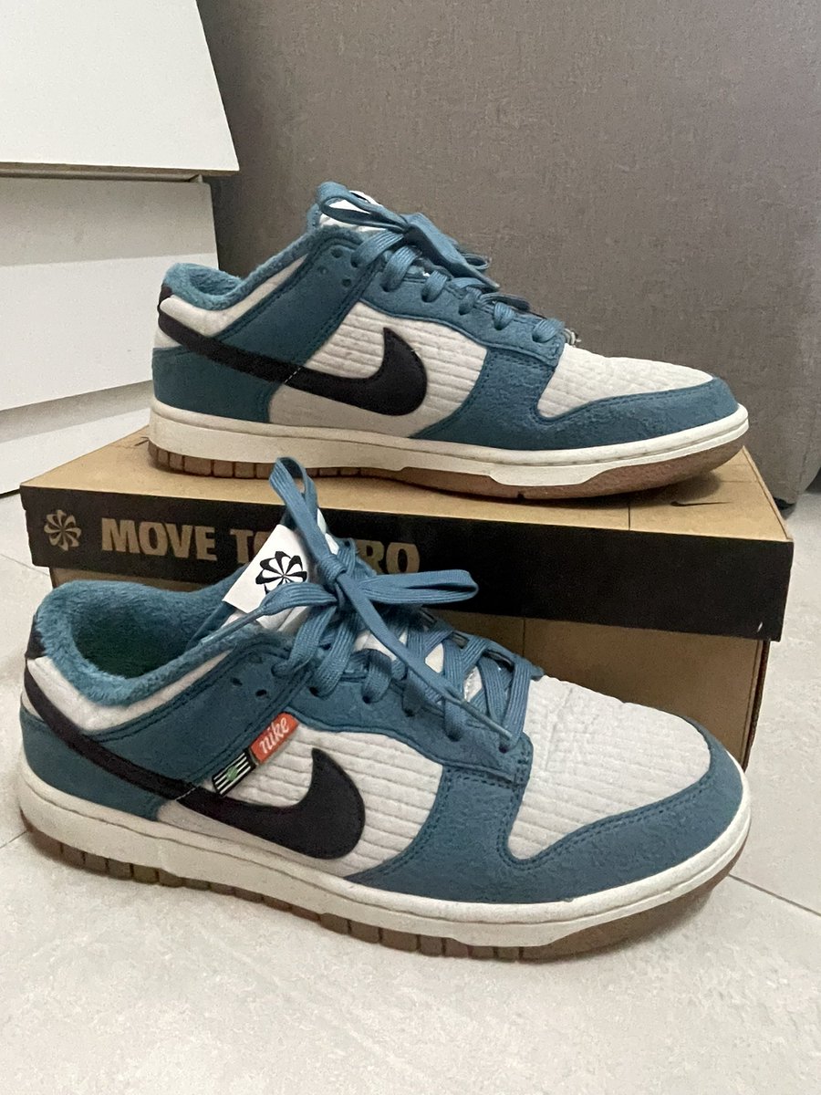 azeemshamsul_'s tweet photo. Check out 'Nike Dunk Low Next Nature Rift (Move To Zero) Blue', available on #Carousell https://t.co/SNVHpOzcmp https://t.co/ANx3N1mmVs