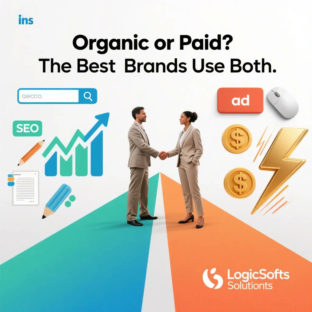 logicsoftsuk's tweet image. SEO or Paid Ads? The best brands use BOTH.
SEO builds trust, ads deliver speed—together, they drive real growth.
Ready to scale your business?
Let’s connect:
🌐 logicsofts.co.uk
🔗 Our LinkedIn
#Growth #SEO #PaidAds #Marketing #StartupTips
