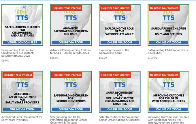 susantaylorTTS's tweet image. We have a huge range of courses available for a range of different sectors. We are here to support you! Check out our website: bit.ly/TTScourses #TTSTraining #Safeguarding #EarlyYears #SocialWork #Schools #SafeguardingMatters #EYMatters