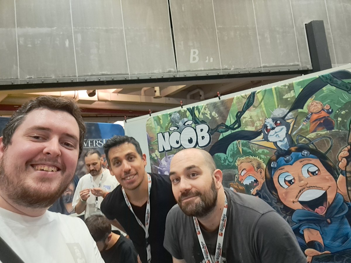Tentyfire (@tentyfire) on Twitter photo Je suis allé samedi à la Japan expo et j'ai pu venir voir d'autres acteurs et musiciens de <a href="/Olydri_Noob/">Noob - Olydriverse</a> . Tellement un bon moment à chaque fois. Merci à <a href="/SerwanMelk/">🦊 Serwan</a>, <a href="/BenjaminOziel/">Ben Oz</a>, <a href="/LeMago/">Le Mago</a> et <a href="/Nadir_Rafale/">Arnaud Benjamin</a> d'avoir signé l'artbook et <a href="/JDeadNoob/">J-Dead Noob</a> qui accueille au stand goodies ♥️ Je suis allé samedi à la Japan expo et j'ai pu venir voir d'autres acteurs et musiciens de <a href="/Olydri_Noob/">Noob - Olydriverse</a> . Tellement un bon moment à chaque fois. Merci à <a href="/SerwanMelk/">🦊 Serwan</a>, <a href="/BenjaminOziel/">Ben Oz</a>, <a href="/LeMago/">Le Mago</a> et <a href="/Nadir_Rafale/">Arnaud Benjamin</a> d'avoir signé l'artbook et <a href="/JDeadNoob/">J-Dead Noob</a> qui accueille au stand goodies ♥️