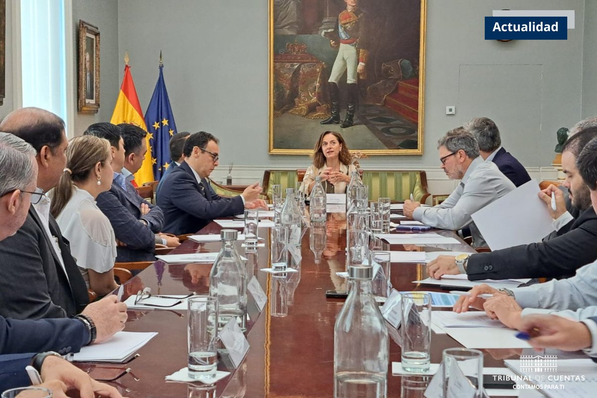 Tribunal de Cuentas de España (@tcu_es) on Twitter photo 🤝El Tribunal de Cuentas ha recibido la visita de representantes de las contralorías de <a href="/ContraloriaRD/">Contraloría General de la República Dominicana</a> , <a href="/ContraloriaPma/">Contraloría General de la República de Panamá</a> , <a href="/ContraloriaECU/">Contraloría Ecuador</a> y <a href="/ContraloriaPeru/">Contraloría del Perú</a> .
Se trata de una visita de estudio organizada por el Banco Interamericano de Desarrollo <a href="/el_BID/">Banco Interamericano de Desarrollo</a> . 🤝El Tribunal de Cuentas ha recibido la visita de representantes de las contralorías de <a href="/ContraloriaRD/">Contraloría General de la República Dominicana</a> , <a href="/ContraloriaPma/">Contraloría General de la República de Panamá</a> , <a href="/ContraloriaECU/">Contraloría Ecuador</a> y <a href="/ContraloriaPeru/">Contraloría del Perú</a> .
Se trata de una visita de estudio organizada por el Banco Interamericano de Desarrollo <a href="/el_BID/">Banco Interamericano de Desarrollo</a> .