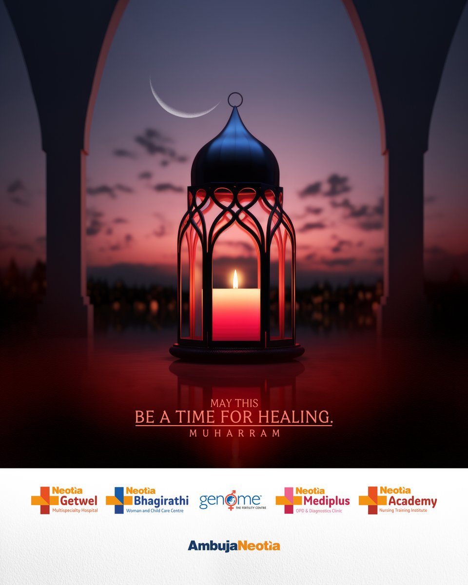 Wishing you a blessed #Muharram ! On this sacred month, let's pray &amp; thank the almighty for his guidance &amp; love! May he keep showering us with his blessings! #BlessedMuharram #Healthcare #AmbujaNeotia