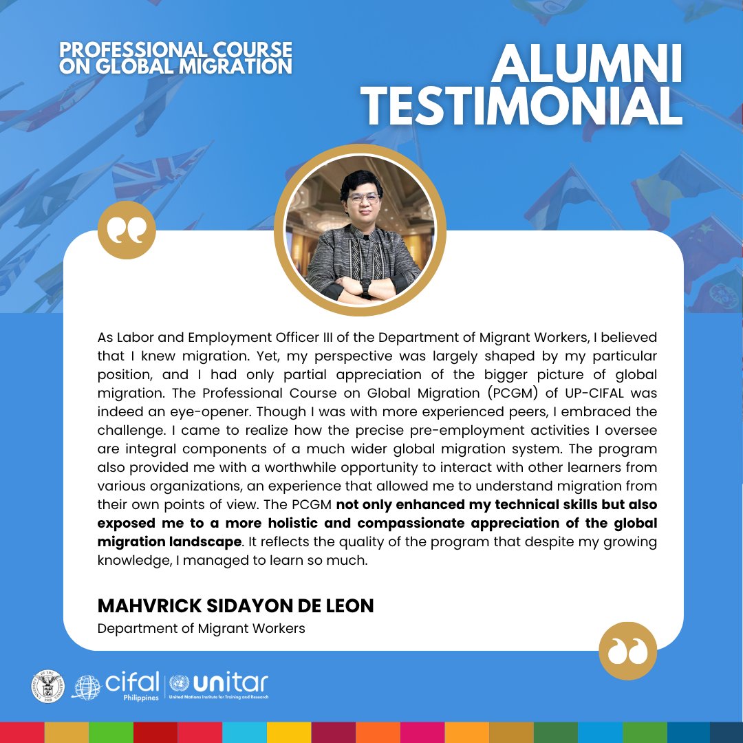 👉 3 days to go until the PCGM applications deadline!

Download the PCGM brochure here: bit.ly/2025PCGMCourse…
Download the PCGM application form here: bit.ly/2025PCGMApplic…