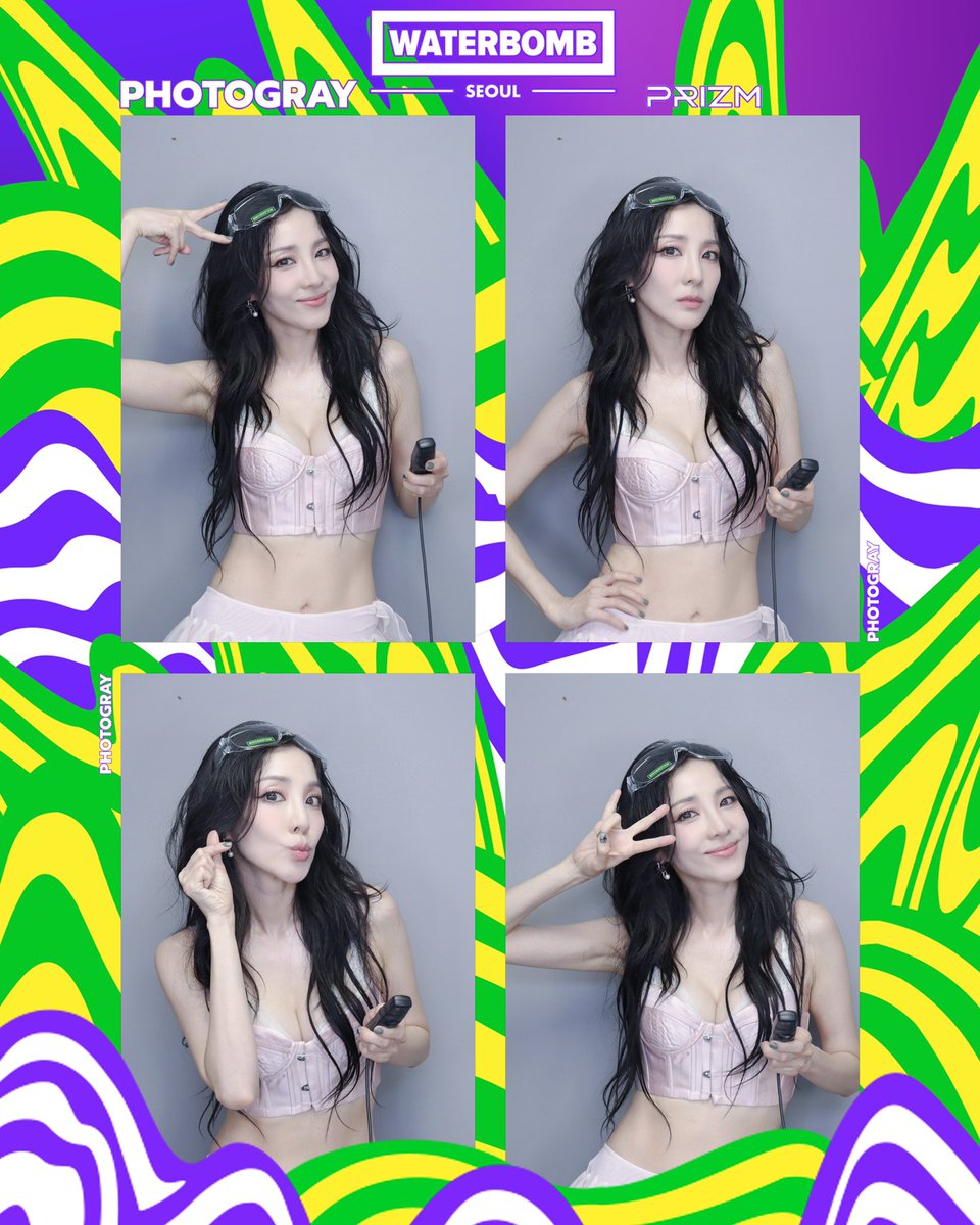 krungy21's tweet image. Waterbomb Seoul 🔫💦💚 
워터밤 서울 최고다!!! 🥰