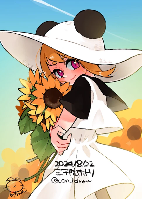 夏っぽ絵を再掲してゆきます