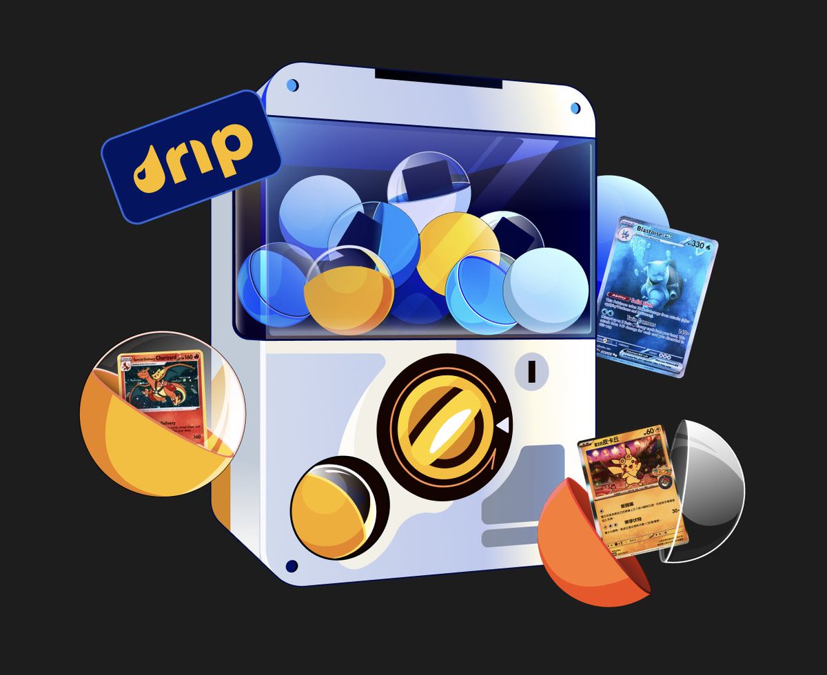 Digital Pokémon Vending Machine? 😍

• Spin a capsule 
• Redeem your Pokémon 
• Get the physical card sent to your door 

Spin and catch YOUR Pokémon today👇

🔗: bit.ly/RoninPokémon