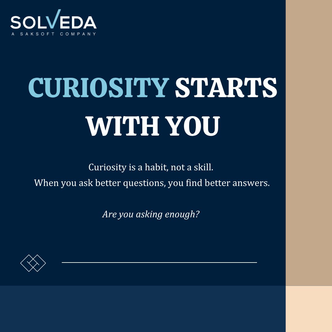 SolvedaGlobal's tweet photo. #Solveda #MondayMotivation #Workplace #Curosity https://t.co/MwuIcxmCOd