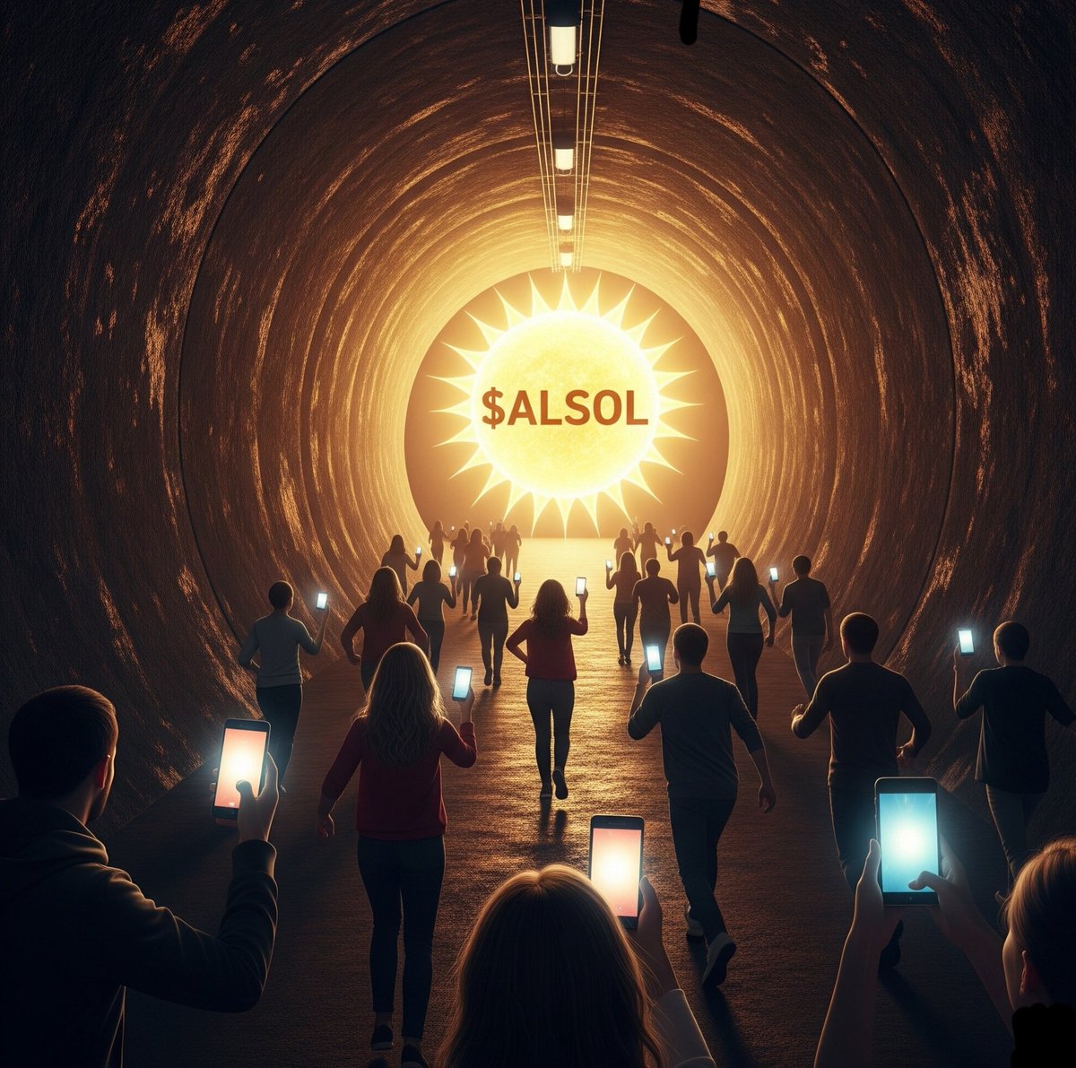 TheAlpha_0x's tweet photo. Don’t follow the light at the end of the tunnel…
Follow the one coming straight from $ALSOL.☀️🛣️📈
X: @ecosia50
Ca: 9rkWcFdnnSTF5JoU674faq5Lx2xhd9ZNZtnXF7m7xFHX
#alsol #next1000x #gem #invest https://t.co/GoCX9gMC5v