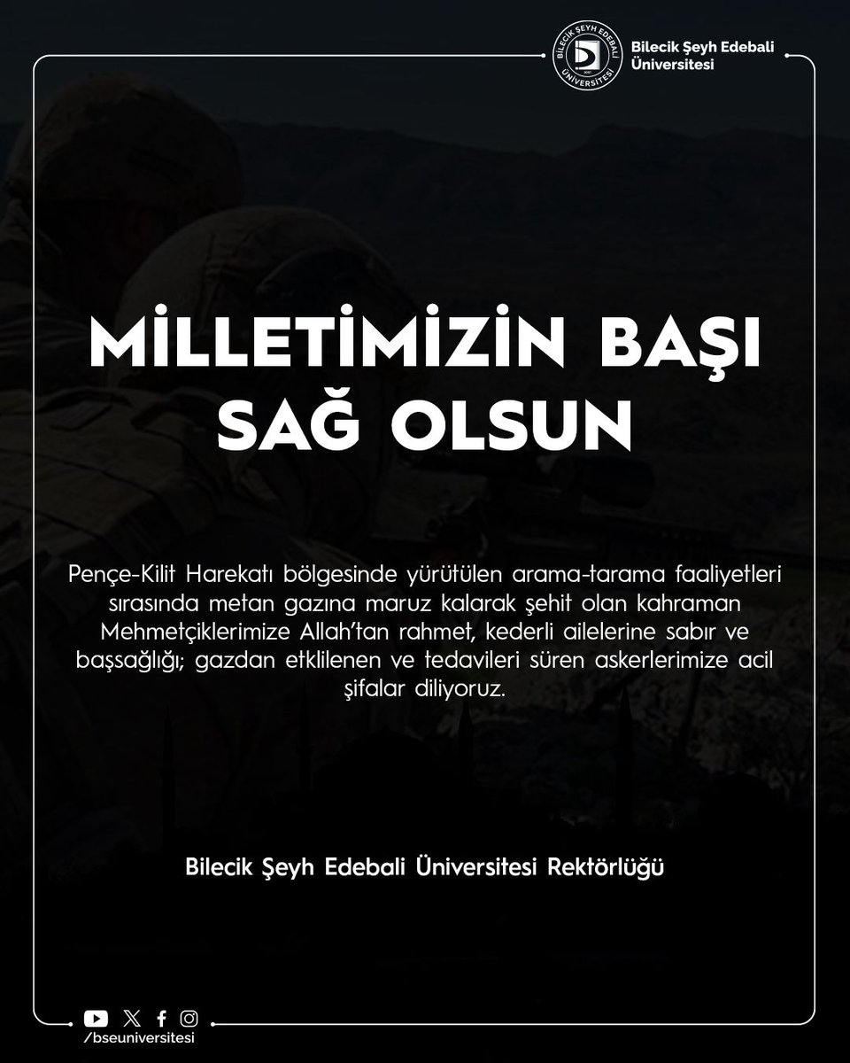 Bilecik Şeyh Edebali Üniversitesi (@bseuniversitesi) on Twitter photo 