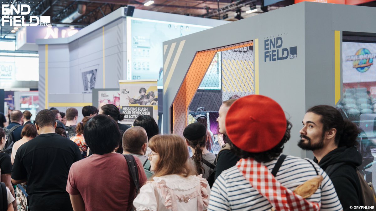 AKEndfield's tweet photo. Thank you for joining us at Japan Expo.

Endfield's journey continues, and see you next time on Talos-II.

À la prochaine !
#ArknightsEndfield #Endfield #JapanExpo2025 https://t.co/pjrP6YmqZE