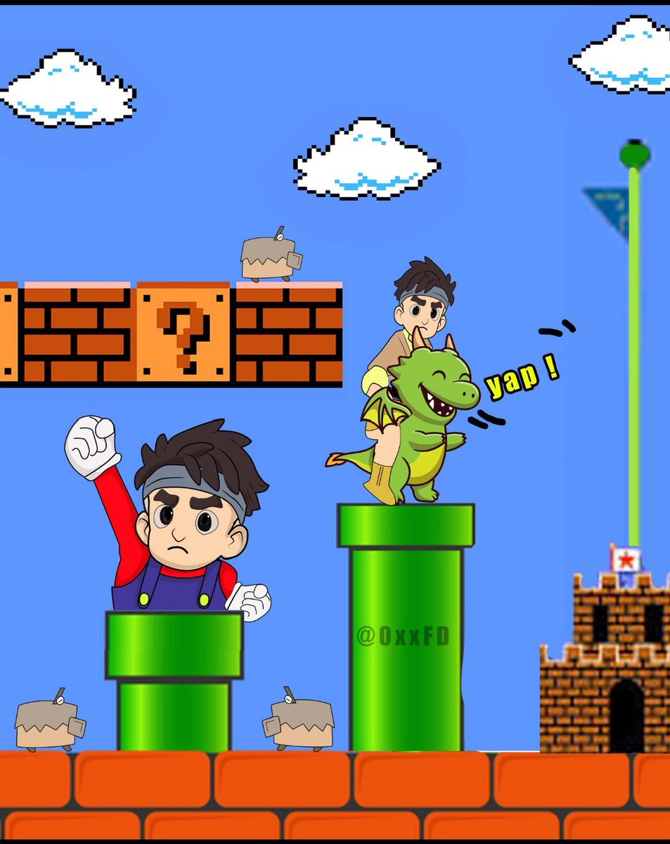 THE ART BELOW IS MY FIRST SUBMISSION INTO THE <a href="/LumiterraGame/">Lumiterra (mainnet arc)</a> CREATORS CONTEST #

Backstory: “Lumiterra: The Pixel Pipe Pursuit”  
In the vibrant world of Lumiterra, where ancient technology and elemental magic intertwine, young adventurer Kael embarks on a new kind of mission one
