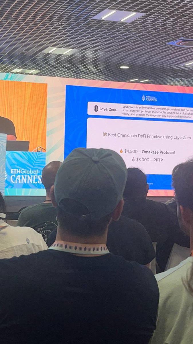 zlog_in's tweet image. Happy to have met you @ETHGlobal @LayerZero_Core at Cannes, we are Omakase 🍣.