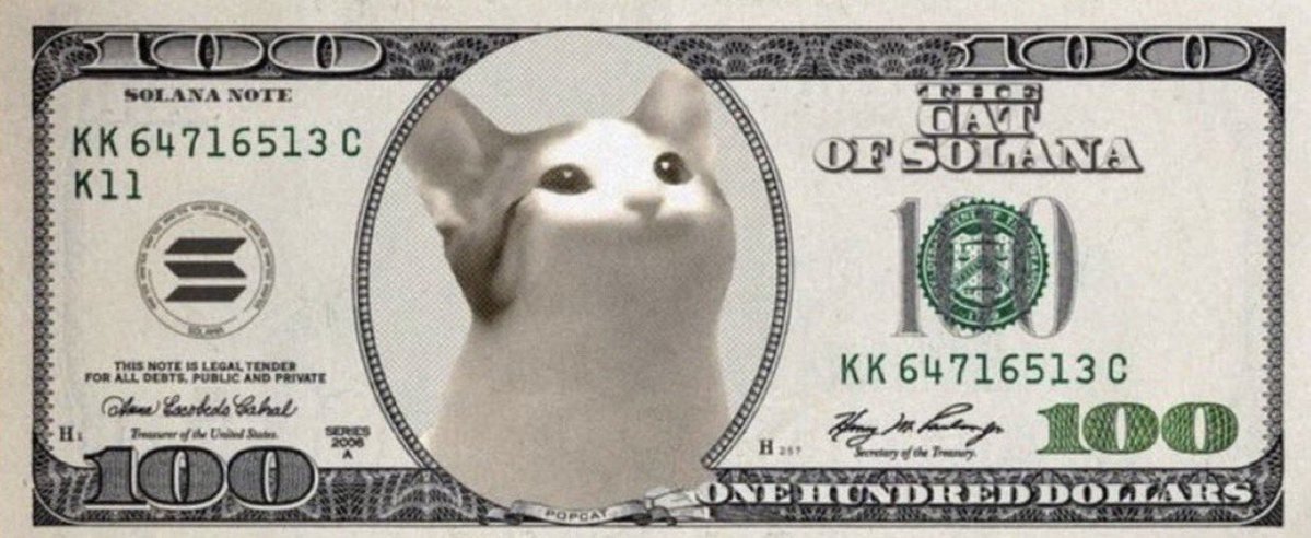 buying $doge at $1 is like buying $popcat at $100 btw