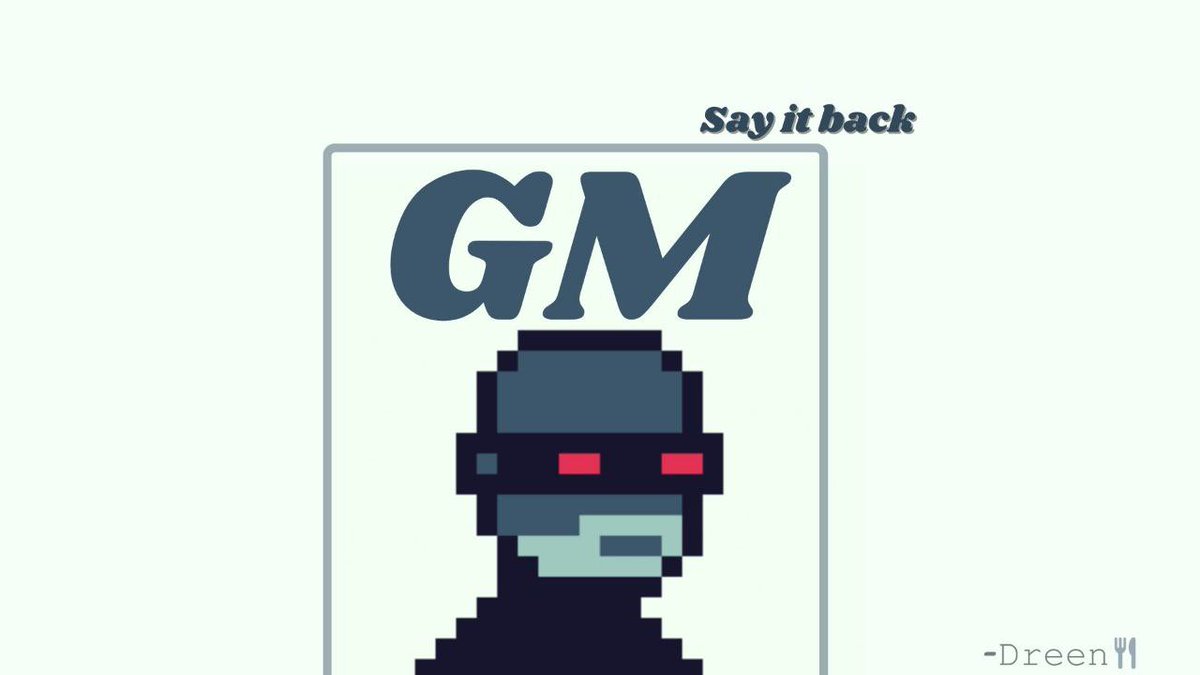 ๐ณ๐๐๐๐๐ด (@fadedreen) on Twitter photo GM from a fully onchain world Pt 12 ๐ซถ
Say it back <a href="/Somnia_Network/">Somnia - a Fully Onchain World</a> ๐ค GM from a fully onchain world Pt 12 ๐ซถ
Say it back <a href="/Somnia_Network/">Somnia - a Fully Onchain World</a> ๐ค