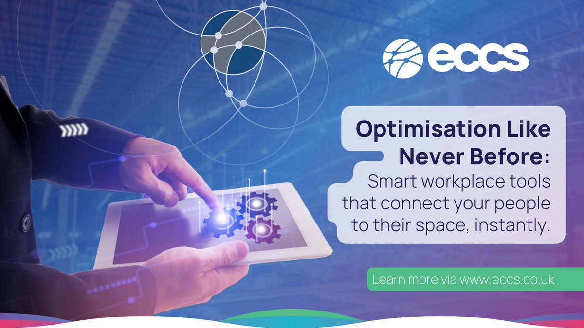 ECCS_Ltd's tweet image. Revolutionise your workplace with ECC.

Enjoy seamless management with smart, integrated solutions. Book desks, rooms &amp;amp; services anytime, anywhere! 📲

📞 +44 (0)117 403 2352
✉️ sales@eccs.co.uk

#WorkplaceOptimisation #SmartTech #DigitalWorkplace #ITSolutions