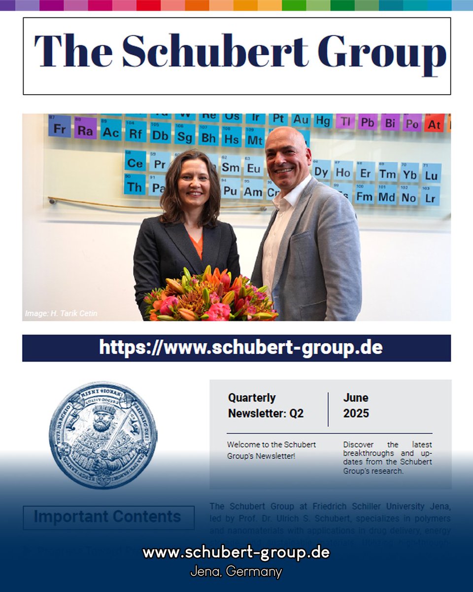 The Schubert Group - University of Jena tweet media