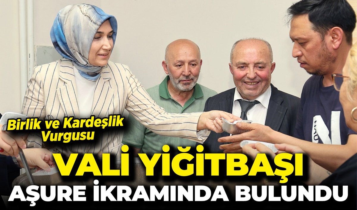 Vali Yiğitbaşı Aşure İkramında Bulundu: Birlik ve Kardeşlik Vurgusu afyonpostasi.com.tr/vali-yigitbasi…