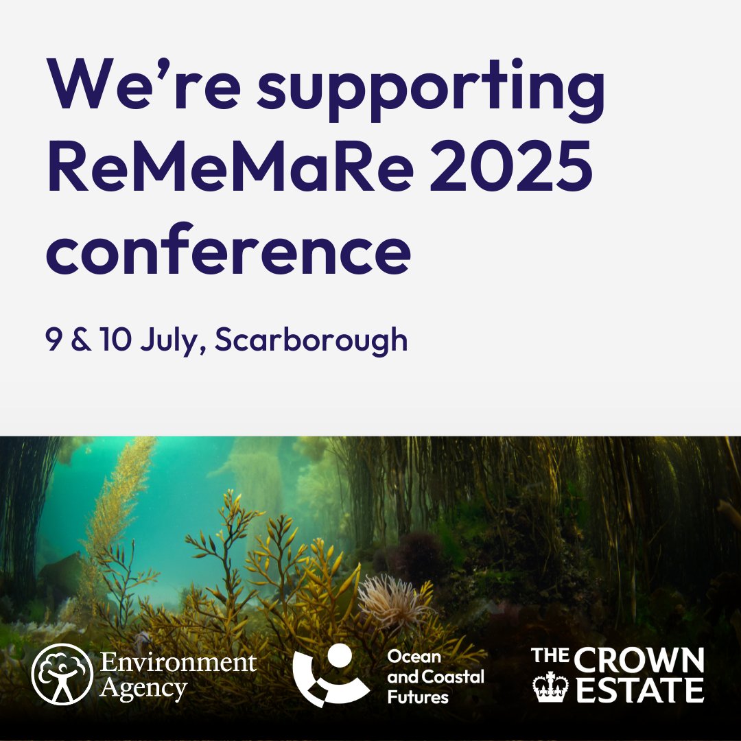 The Marine Management Organisation (MMO) is proud to support this week’s #ReMeMaRe25 conference. We look forward to engaging with all delegates attending.