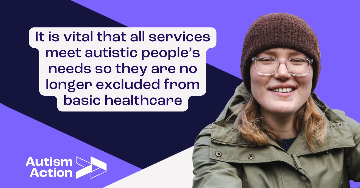 _AutismAction's tweet image. We're looking closely at the Government's 10 year Health Plan 'Fit for the Future'.
It is vital that all services meet autistic people's needs so they are no longer excluded from basic healthcare.
Innovations in technology, such as the NHS app, must make healthcare easier - not…