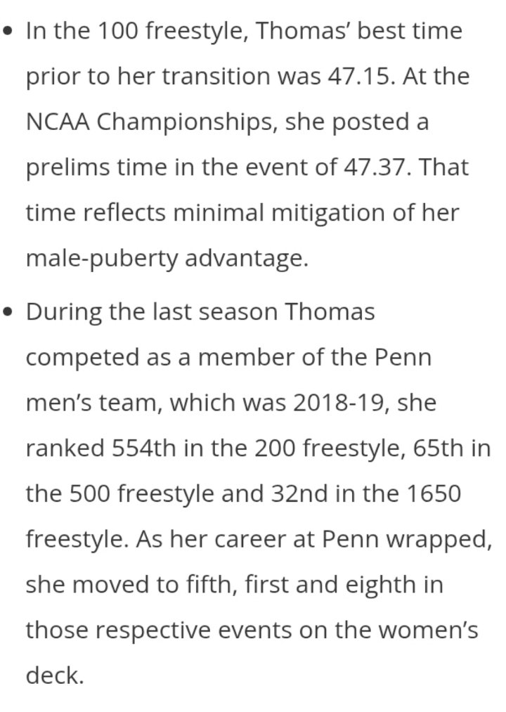 Resist2Exist_'s tweet image. #WilliamThomas
#HeCheated
#BornMaleAlwaysMale
#MensPrivilegeMovement

swimmingworldmagazine.com/news/a-look-at…