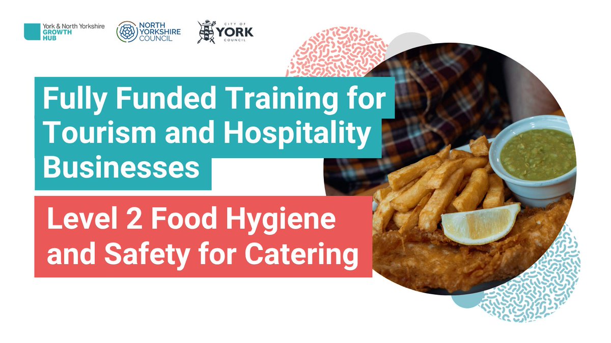 🍽️ Fully Funded Training for Tourism and Hospitality Businesses – Level 2 Food Hygiene and Safety for Catering

🔗 Find out more, and apply: eu1.hubs.ly/H0ltZZP0