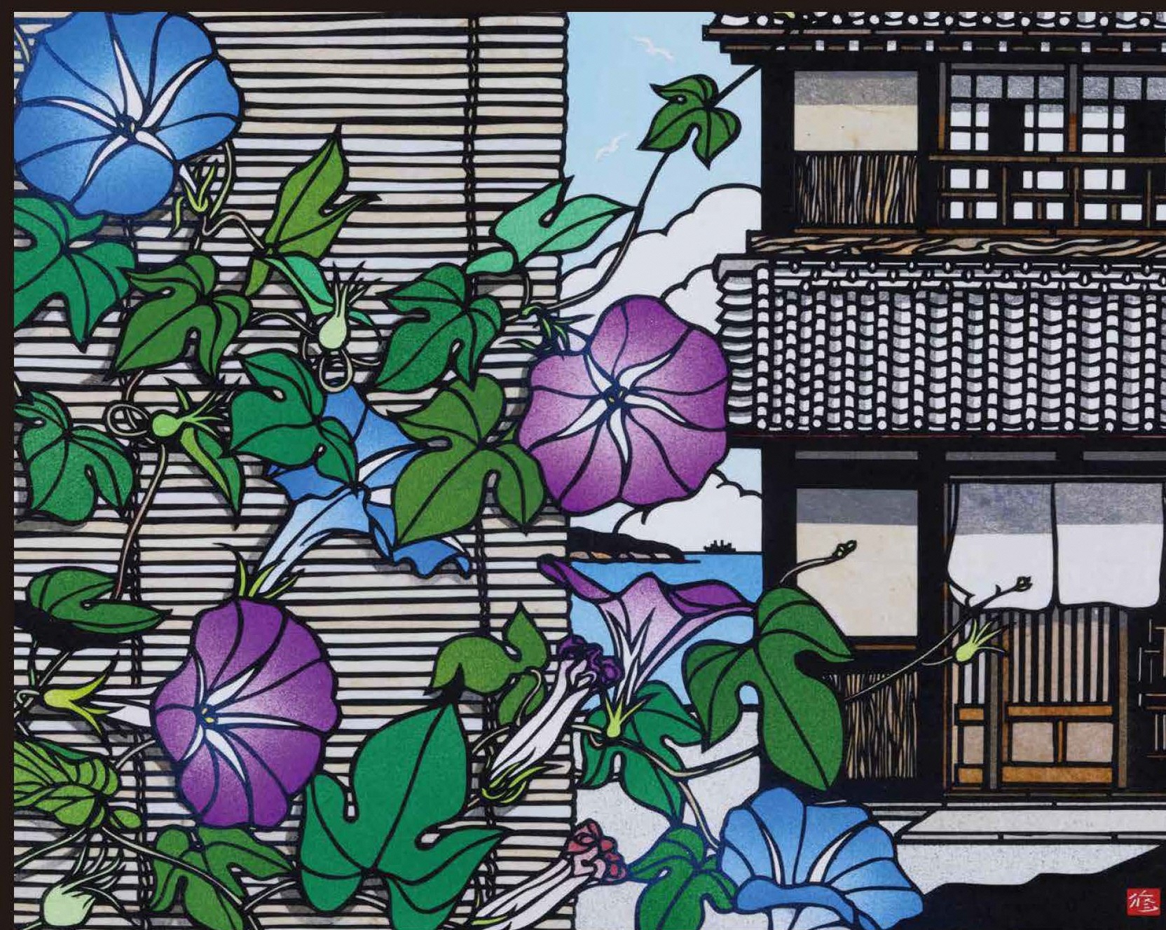 絵画　久保修　切り絵 久保修切り絵ミュージアム